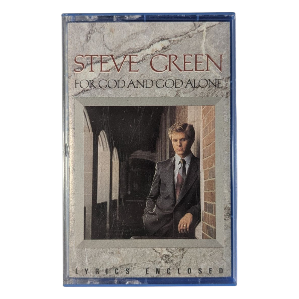 "For God and God Alone" by Steve Green-Classic Cassette Tape Vintage Collector